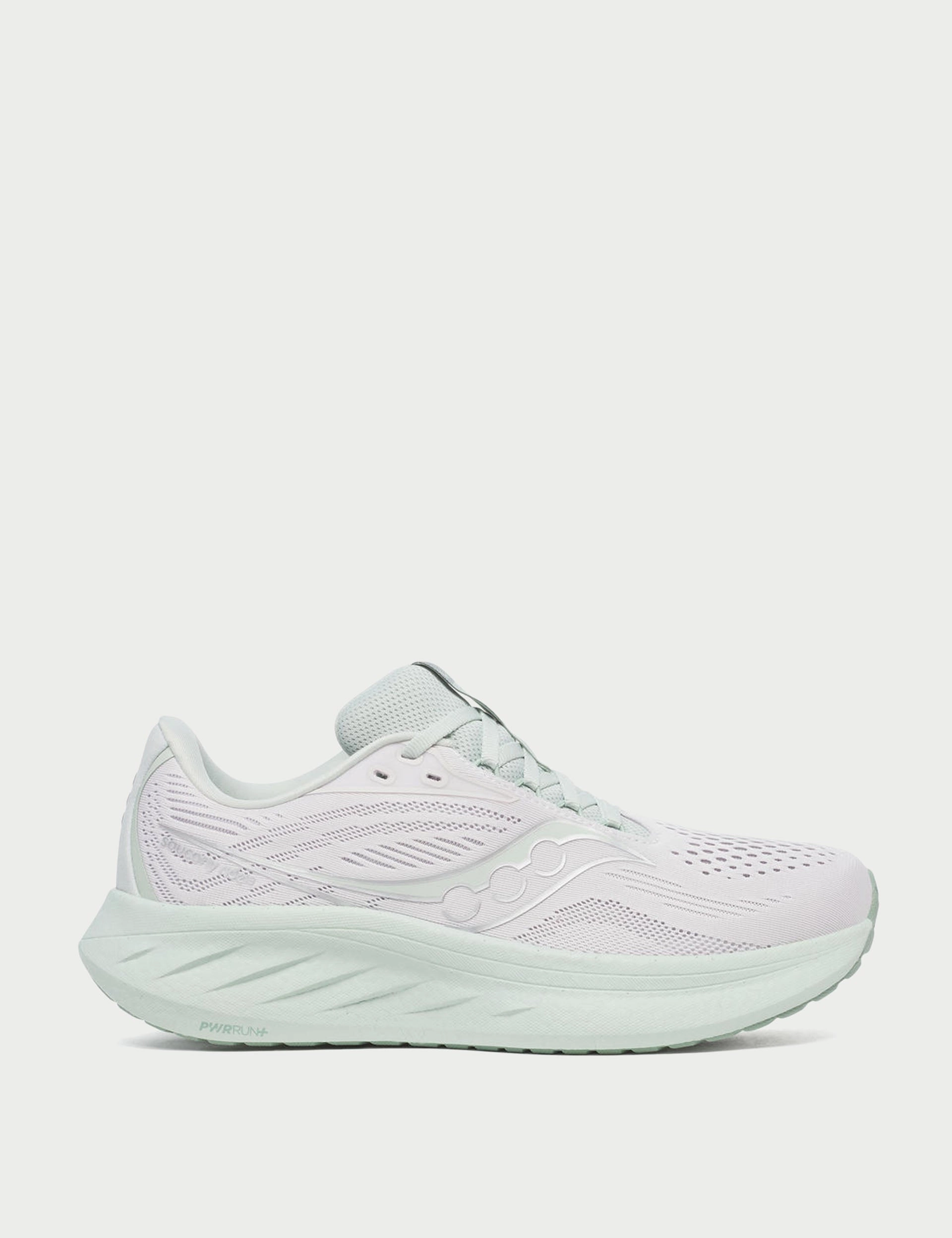Ride 18 - Fog/Mist Saucony comfortable workout shoes for fitness