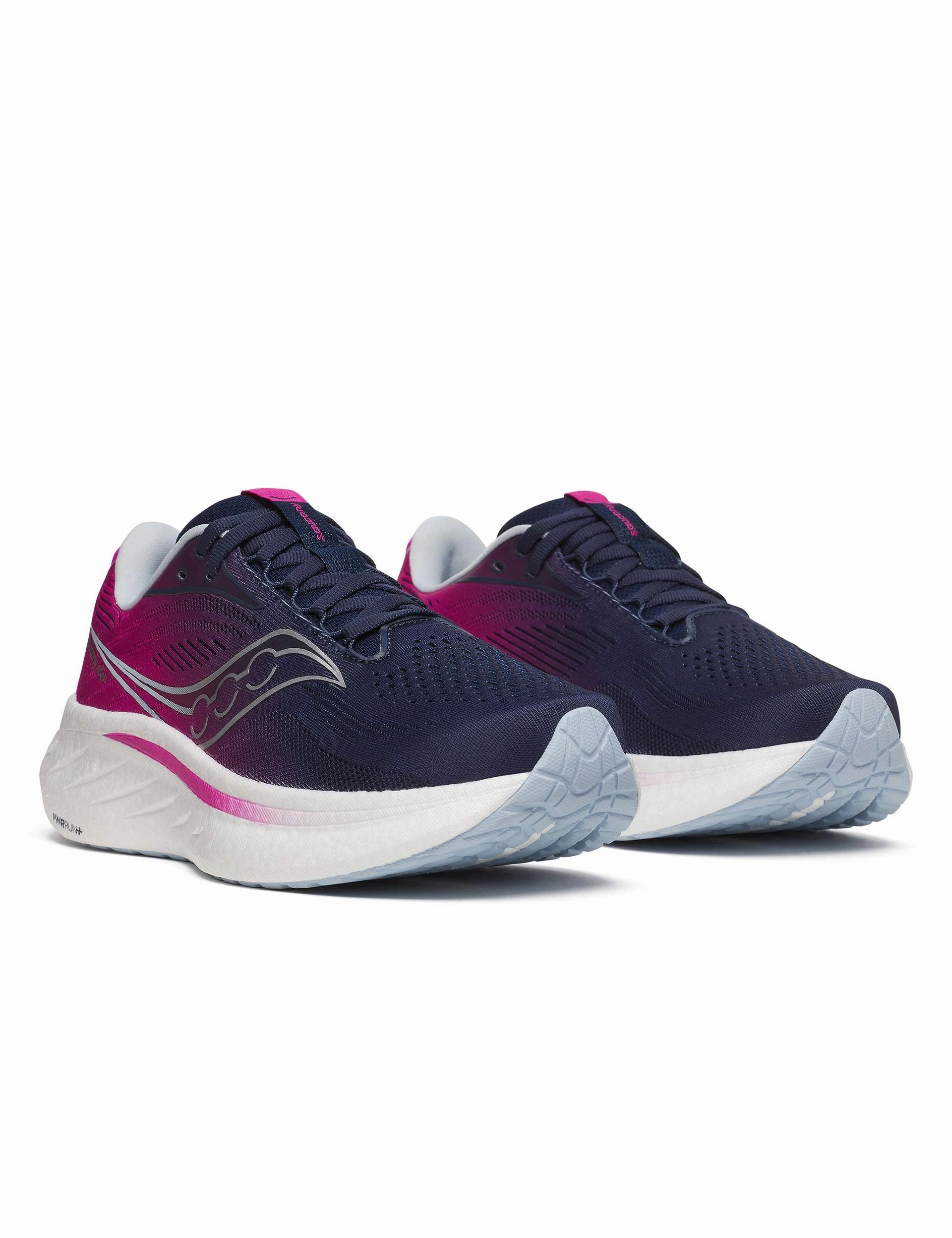 Ride 18 - Navy/Fuchsia Saucony versatile athletic footwear