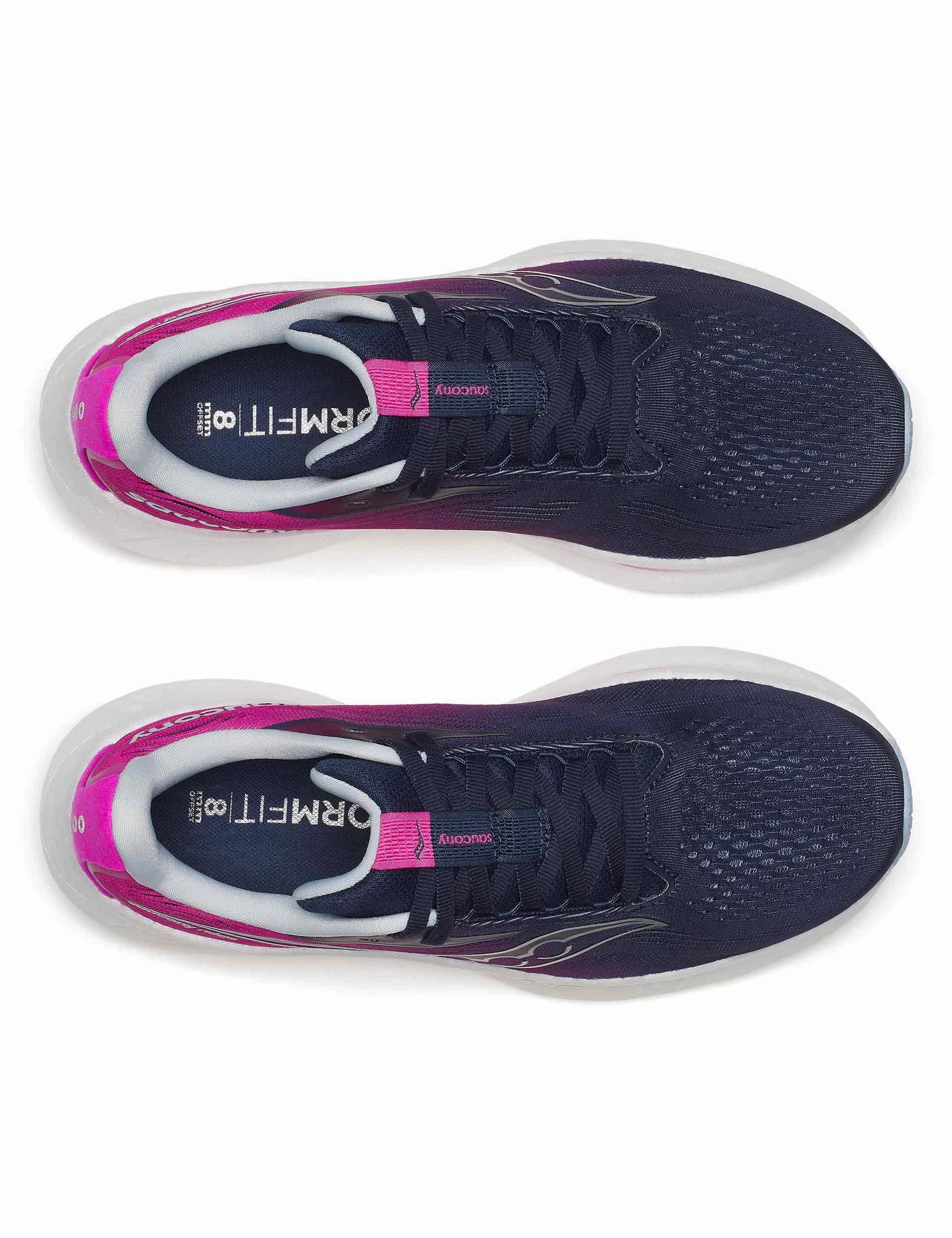 Ride 18 - Navy/Fuchsia Saucony versatile athletic footwear