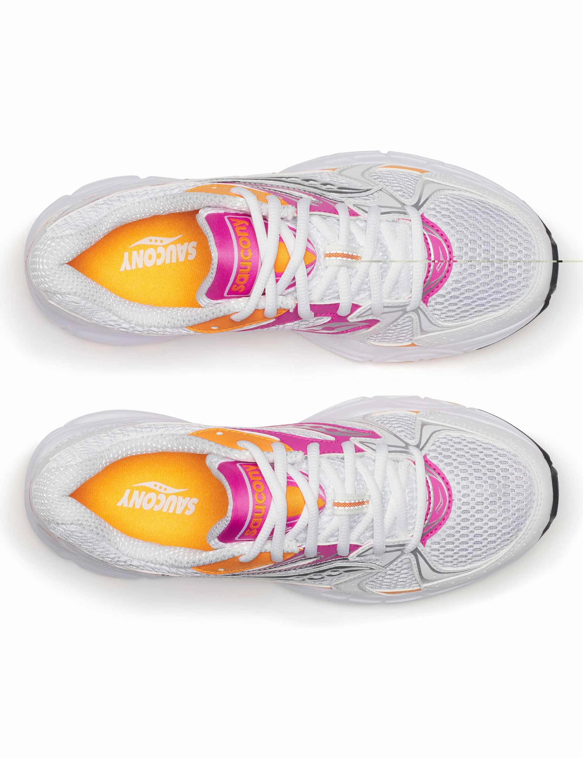 Ride Millennium - White/Pink/Orange Saucony versatile athletic footwear