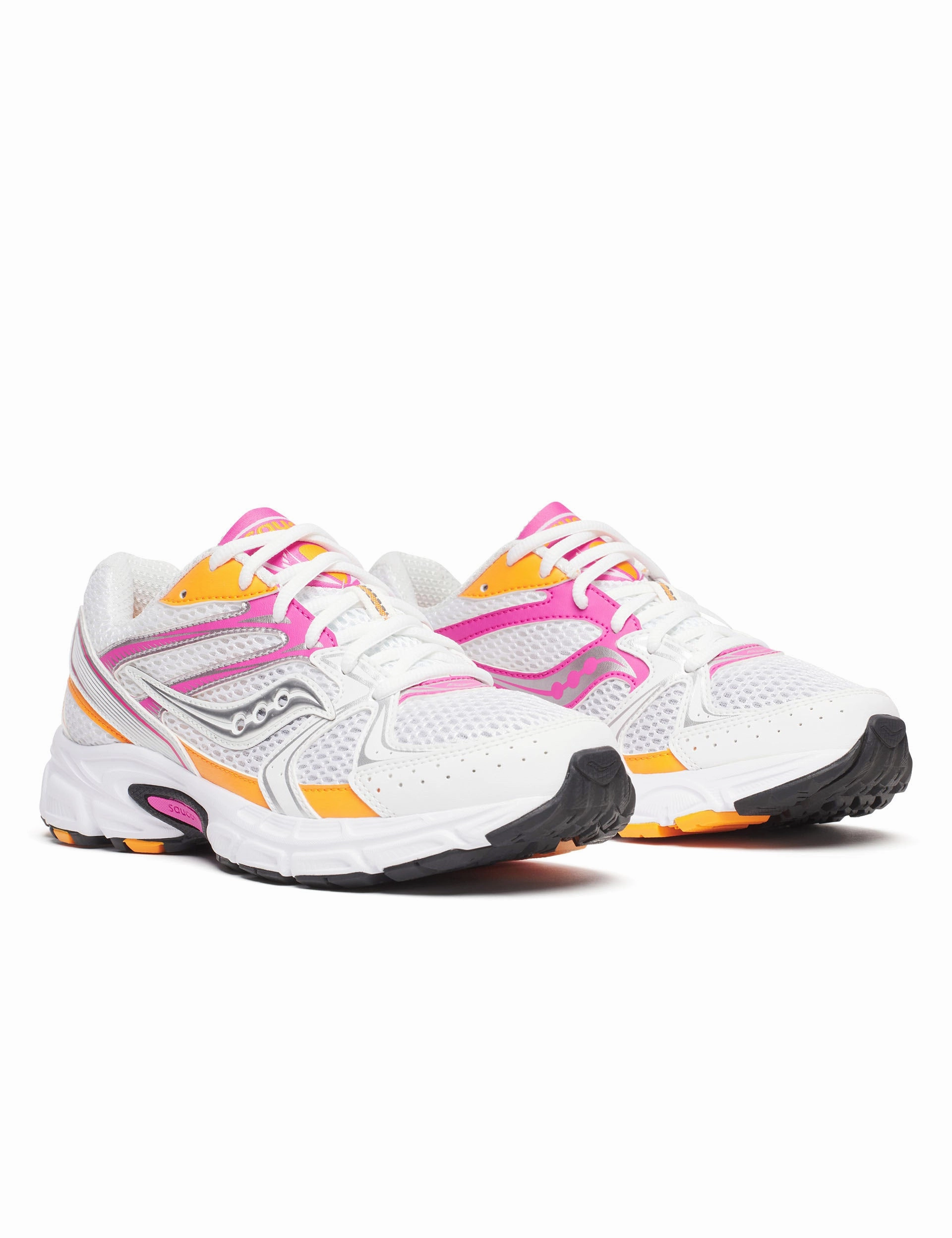 Ride Millennium - White/Pink/Orange Saucony versatile athletic footwear