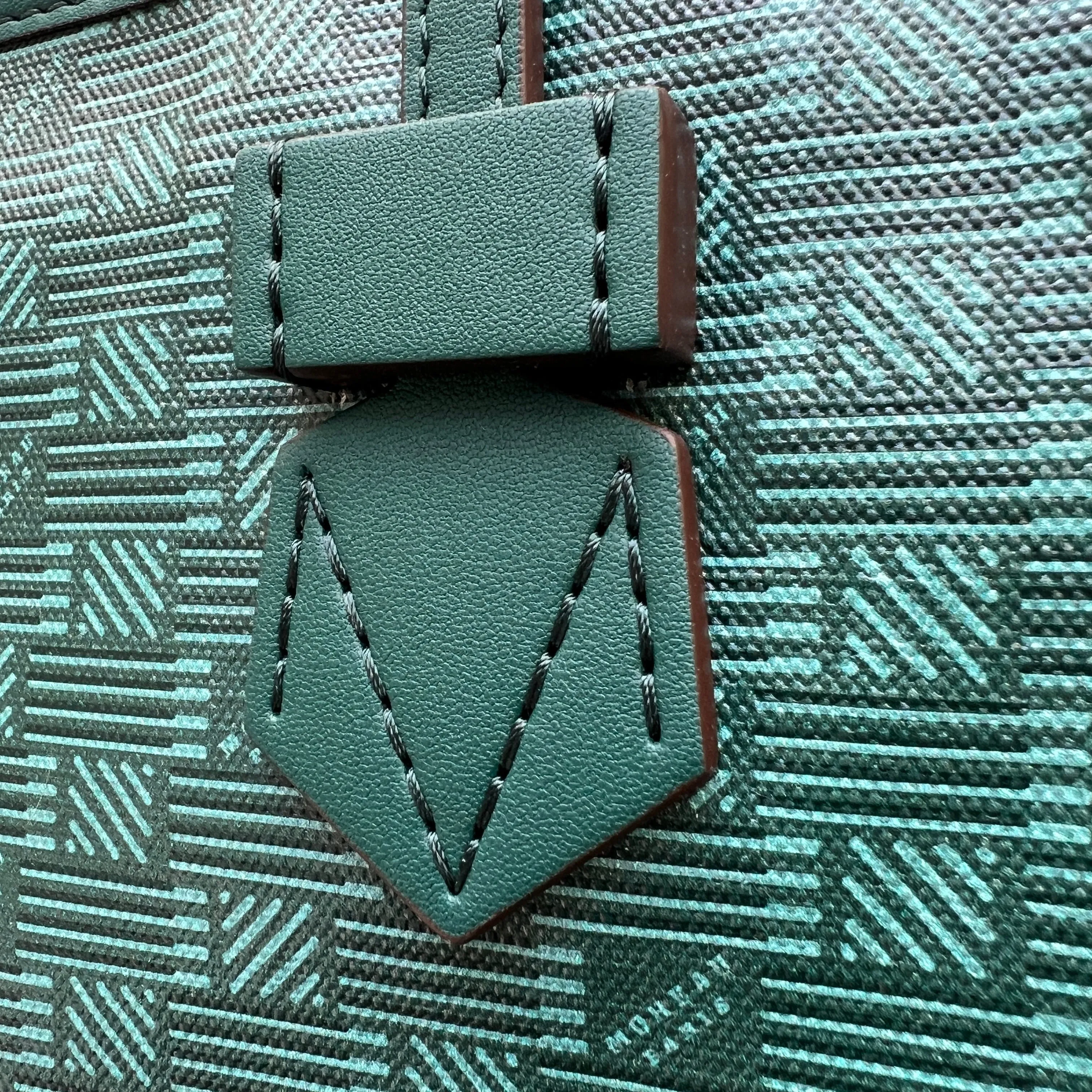 Saint Tropez Zip Tote GM, Dark Green Moreau Bags