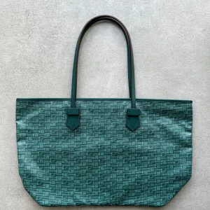 Saint Tropez Zip Tote GM, Dark Green Moreau Bags