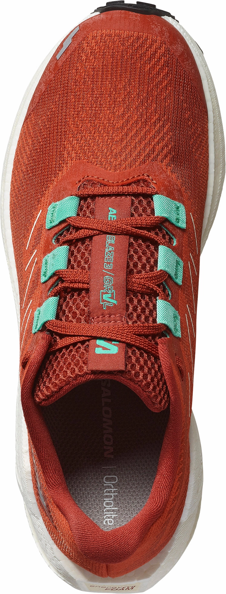 Salomon Aero Blaze 3 GRVL Womens Trail Running Shoes - Orange Outdoor Trek Sneakers