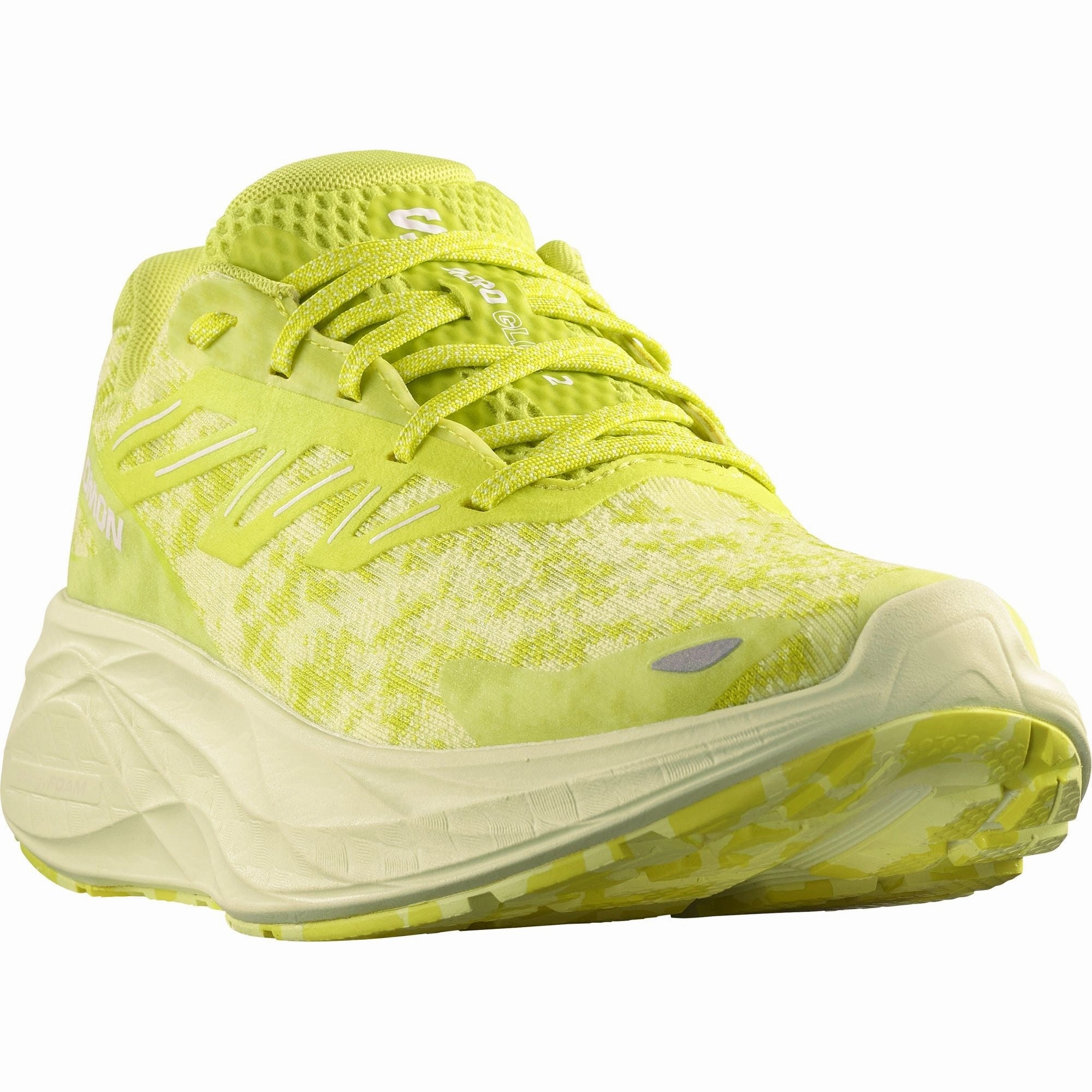 Salomon Aero Glide 2 Mens Running Shoes - Yellow Advanced Grip Runners