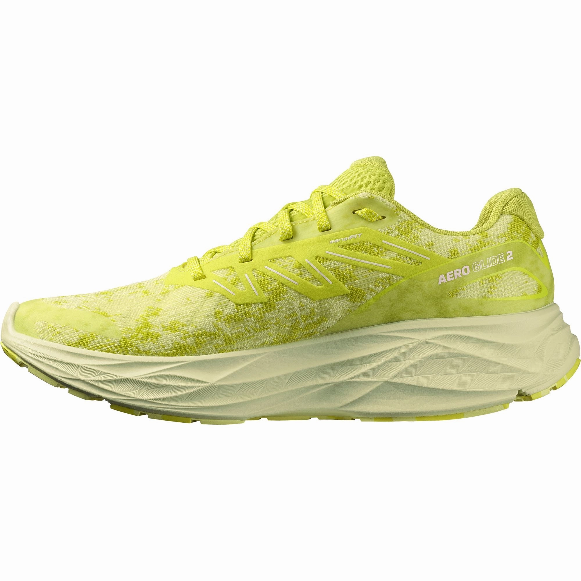 Salomon Aero Glide 2 Mens Running Shoes - Yellow Advanced Grip Runners