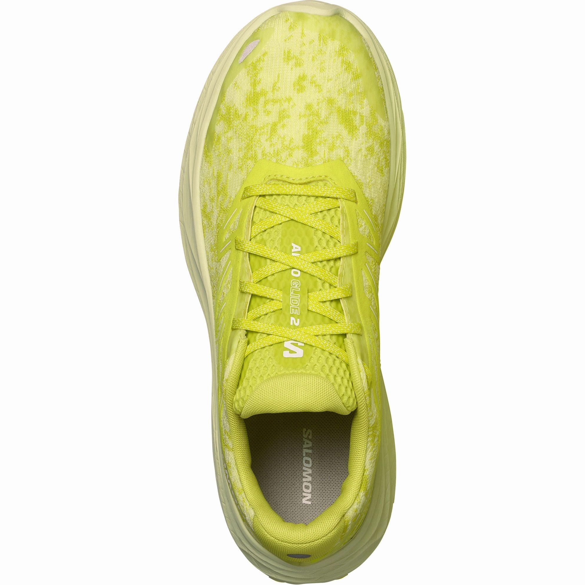 Salomon Aero Glide 2 Mens Running Shoes - Yellow Advanced Grip Runners