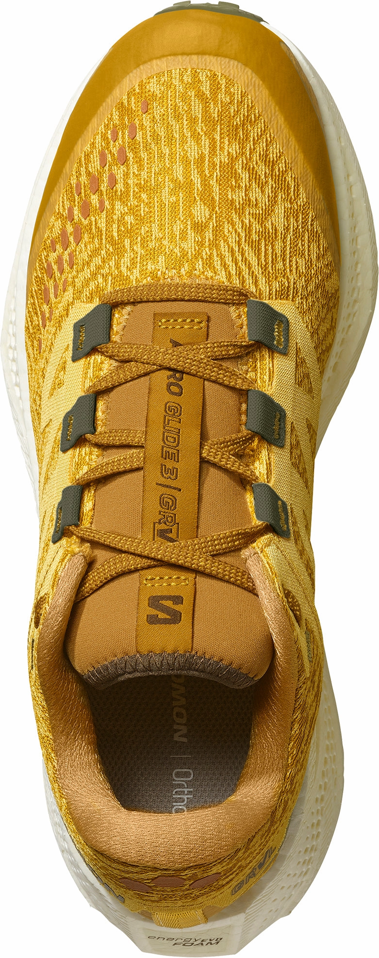 Salomon Aero Glide 3 GRVL Mens Trail Running Shoes - Yellow Outdoor Trek Sneakers