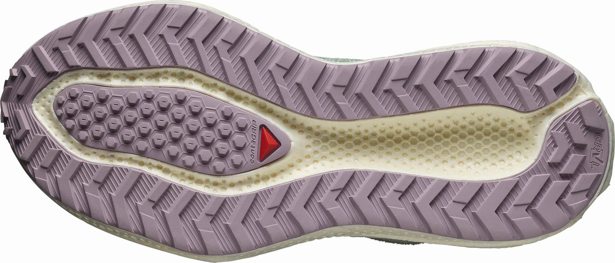 Salomon Aero Glide 3 GRVL Womens Trail Running Shoes - Green Outdoor Trek Sneakers