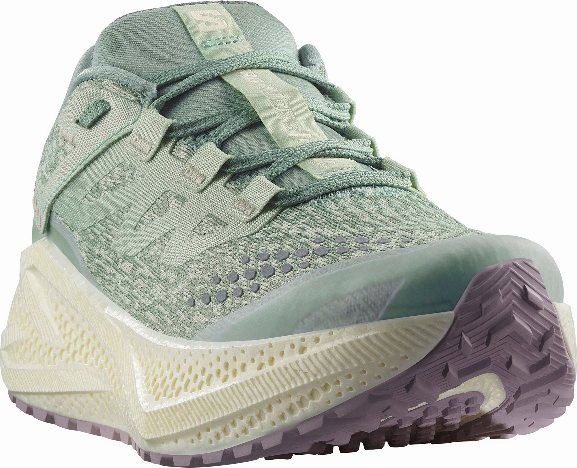 Salomon Aero Glide 3 GRVL Womens Trail Running Shoes - Green Outdoor Trek Sneakers