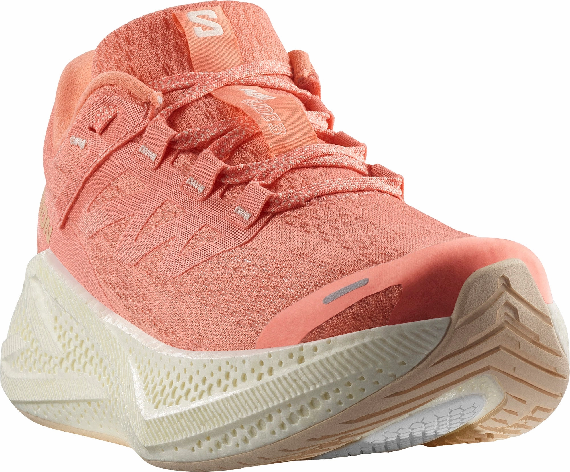 Salomon Aero Glide 3 Womens Running Shoes - Pink Outdoor Trek Sneakers