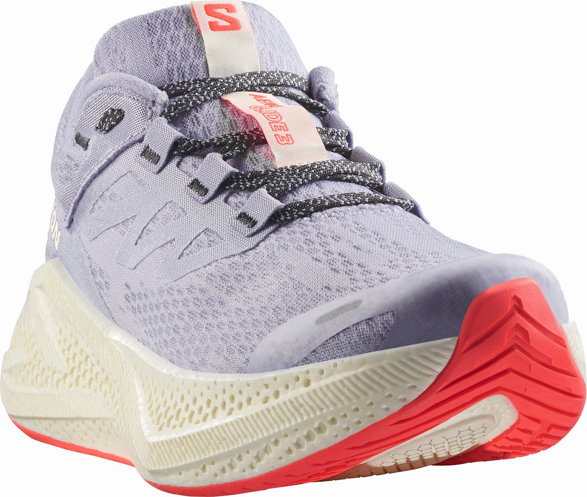 Salomon Aero Glide 3 Womens Running Shoes - Purple Outdoor Trek Sneakers