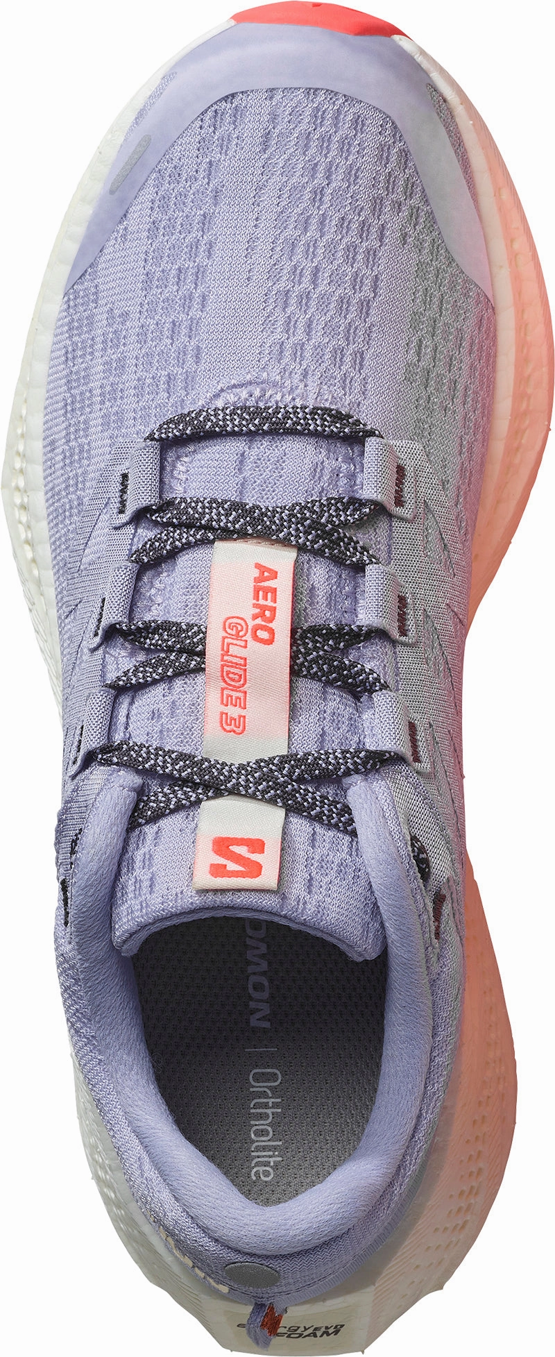 Salomon Aero Glide 3 Womens Running Shoes - Purple Outdoor Trek Sneakers