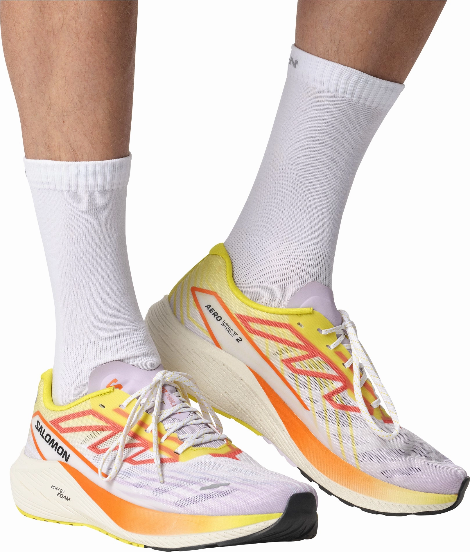 Salomon Aero Volt 2 Mens Running Shoes - White Advanced Grip Runners
