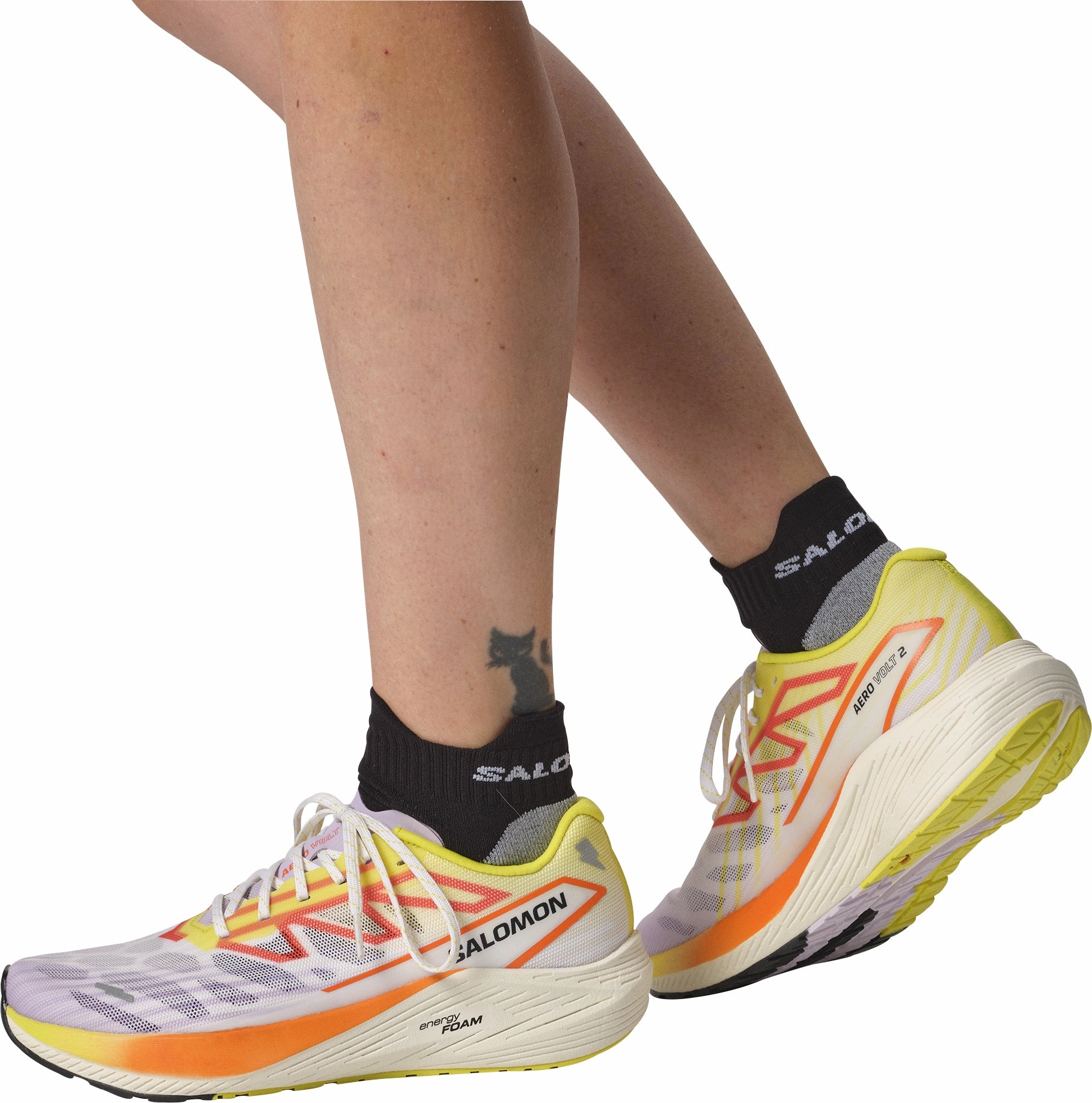 Salomon Aero Volt 2 Womens Running Shoes - White Advanced Grip Runners
