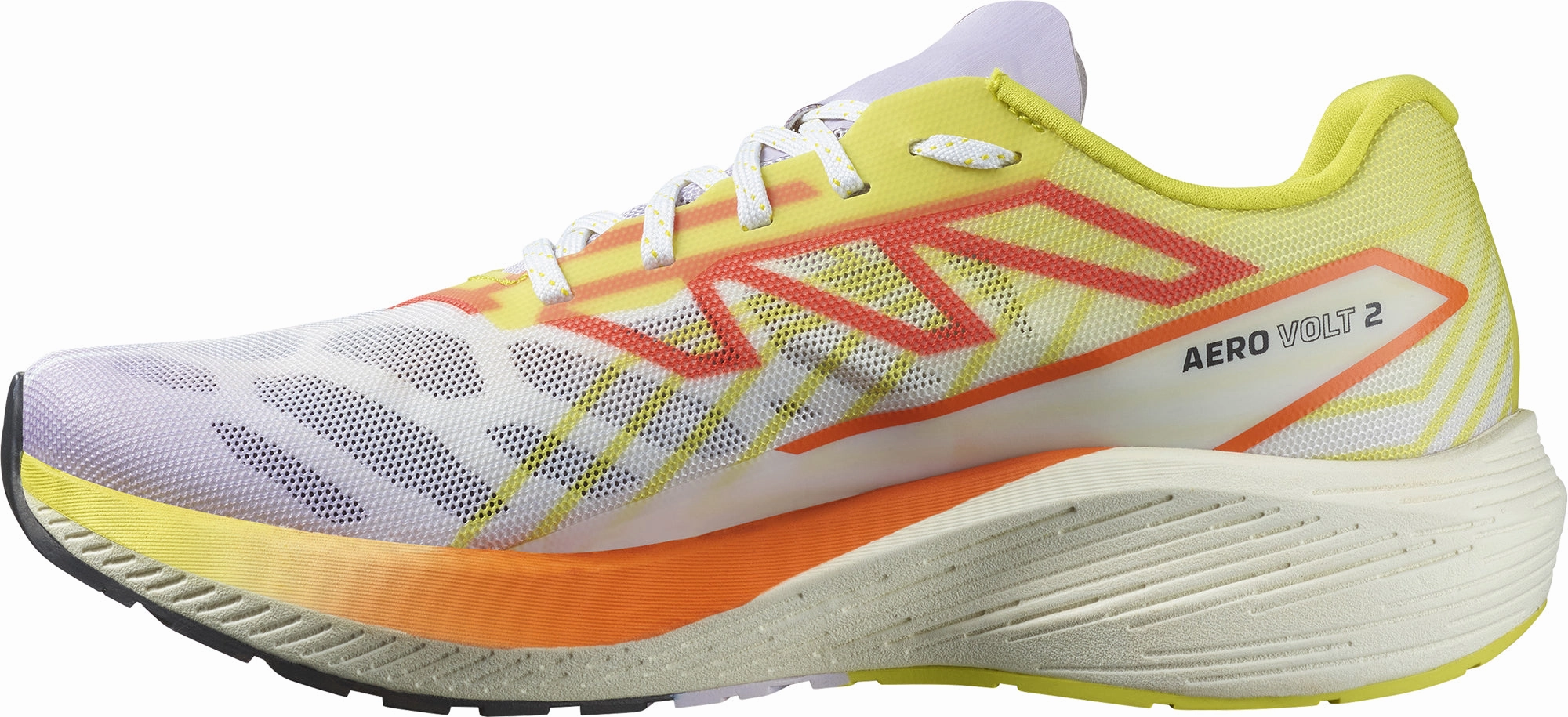 Salomon Aero Volt 2 Womens Running Shoes - White Advanced Grip Runners