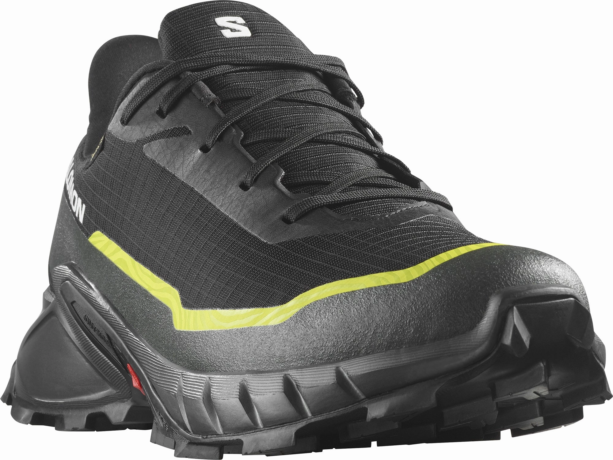 Salomon Alphacross 5 GORE-TEX Mens Trail Running Shoes - Black Advanced Grip Runners