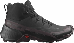 Salomon Cross Hike Mid 2 GORE-TEX Womens Walking Boots - Black Salomon footwear designs