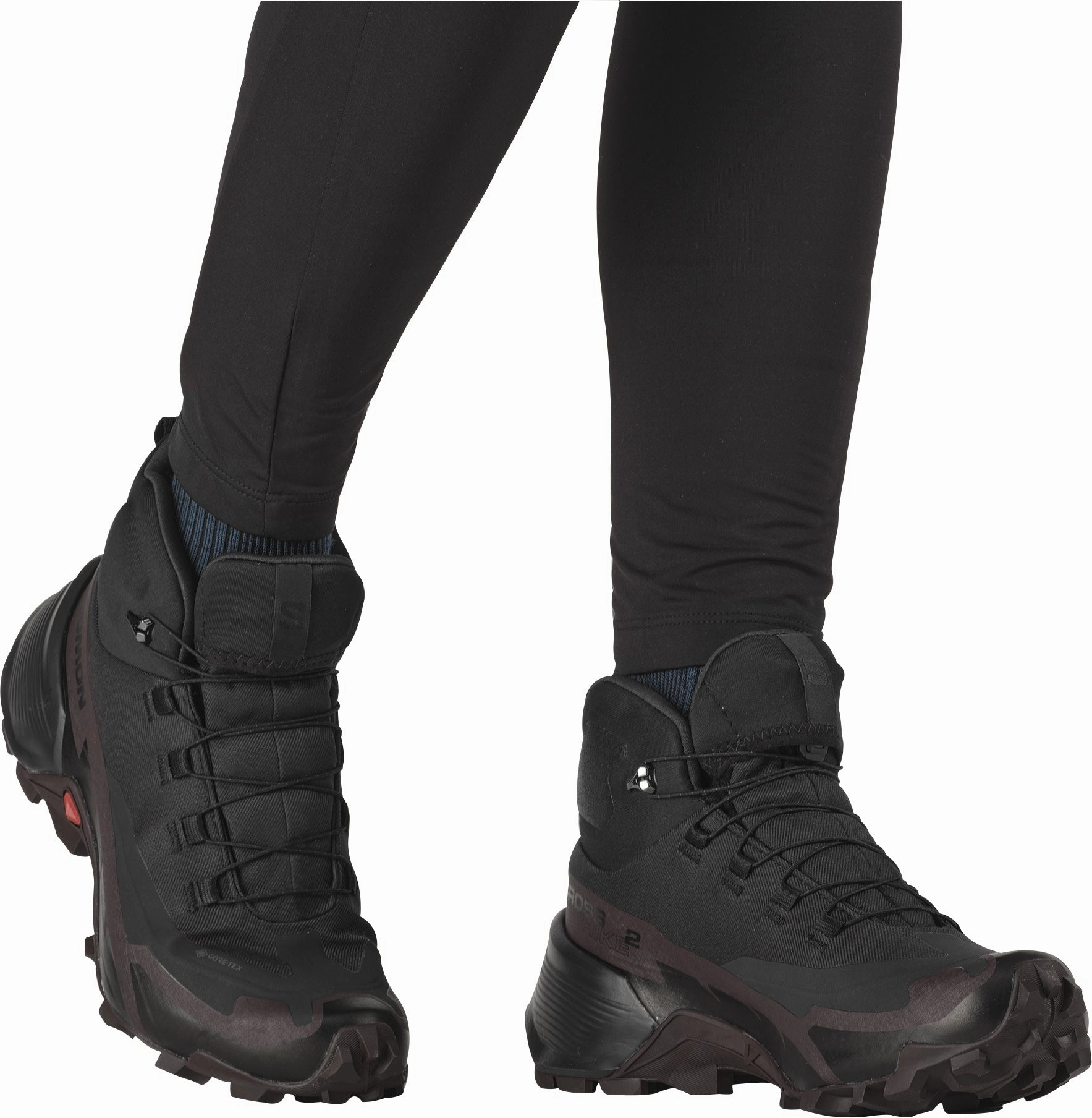 Salomon Cross Hike Mid 2 GORE-TEX Womens Walking Boots - Black Advanced Grip Runners