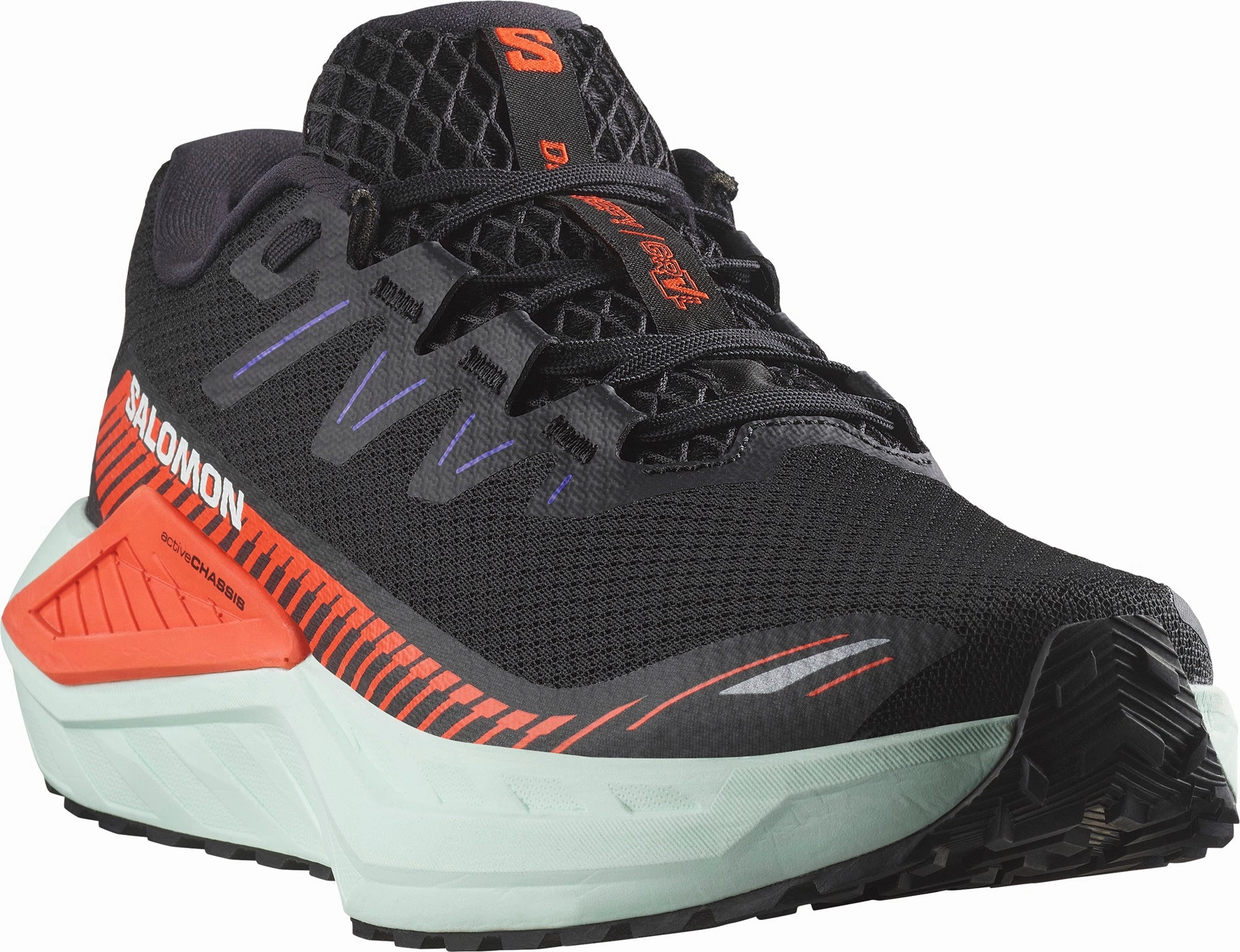 Salomon DRX DEFY GRVL Mens Trail Running Shoes - Black Advanced Grip Runners