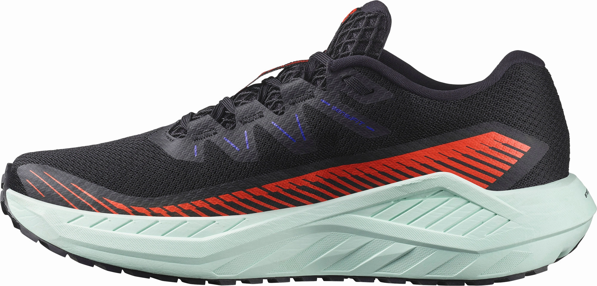 Salomon DRX DEFY GRVL Mens Trail Running Shoes - Black Advanced Grip Runners