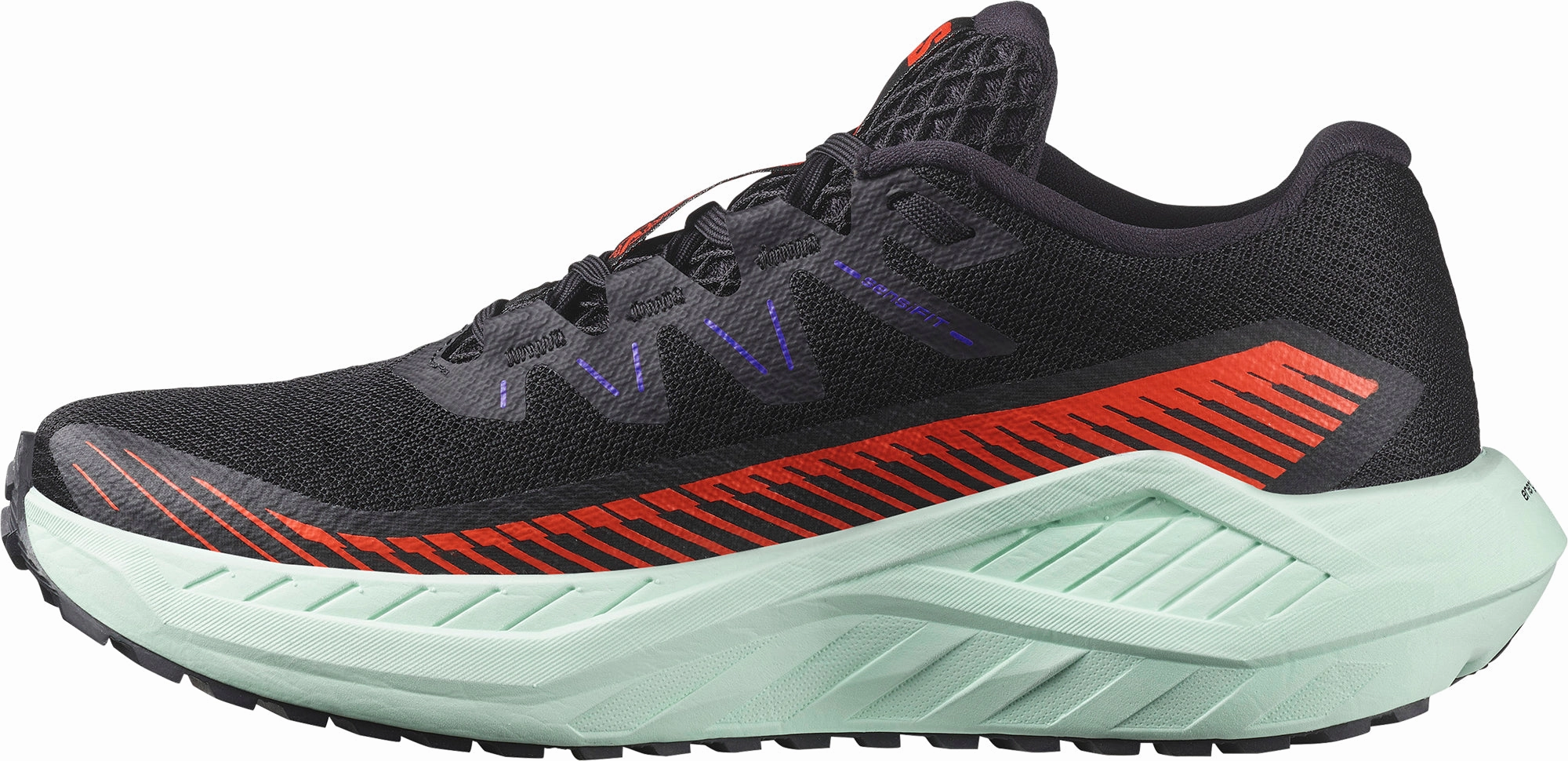 Salomon DRX DEFY GRVL Womens Trail Running Shoes - Black Outdoor Trek Sneakers