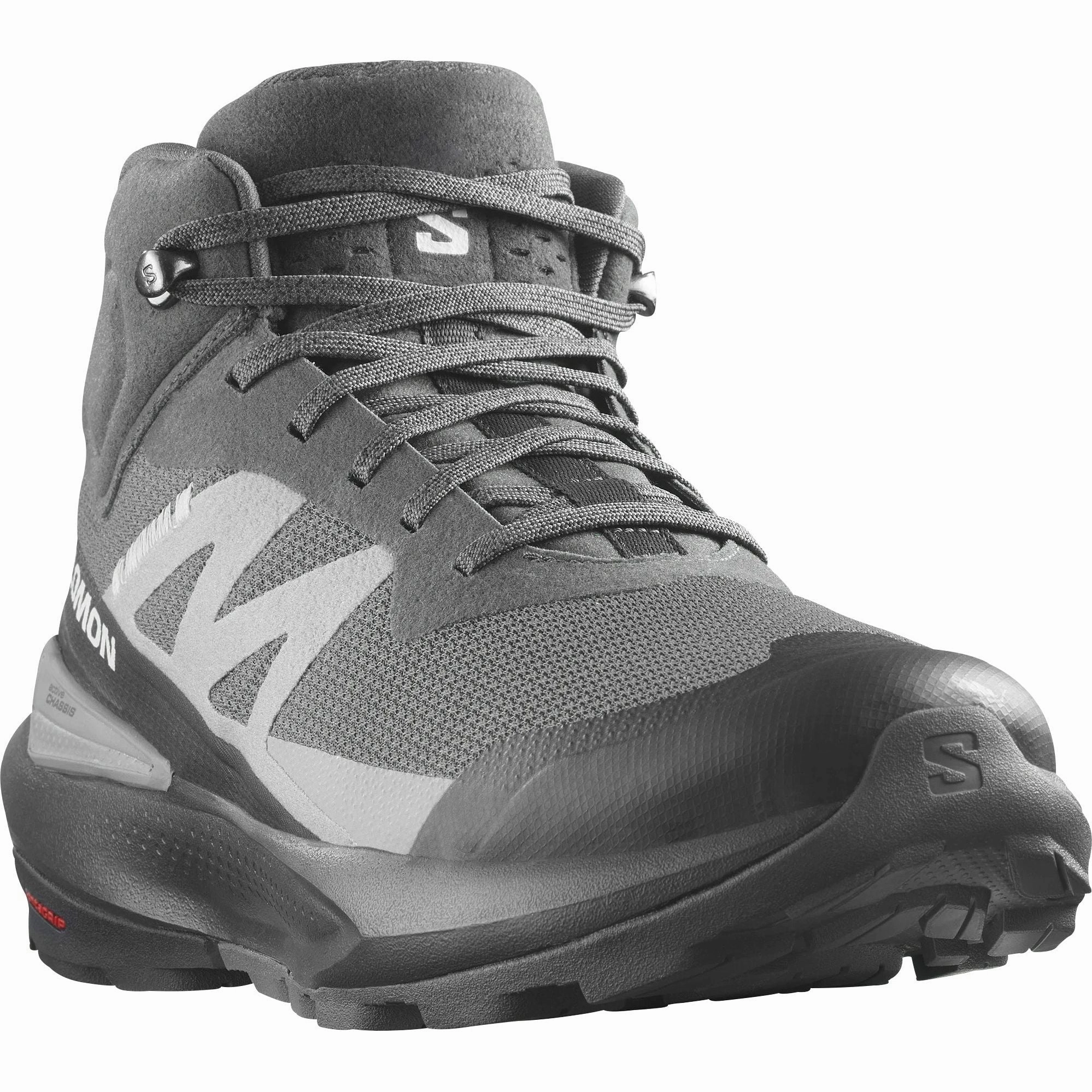Salomon Elixir Activ Mid GORE-TEX Mens Walking Shoes - Grey Advanced Grip Runners