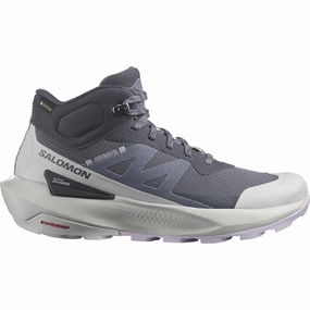Salomon Elixir Activ Mid GORE-TEX Womens Walking Shoes - Blue Salomon footwear designs