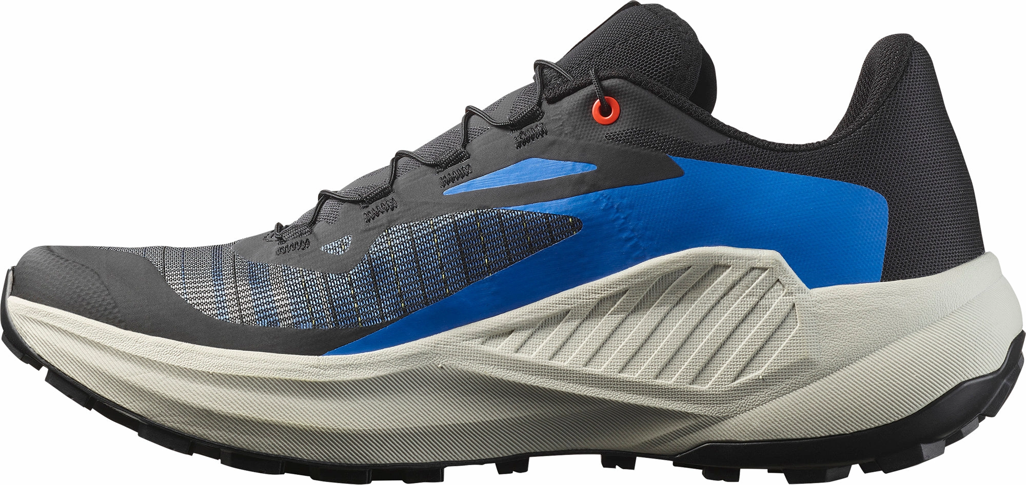 Salomon Genesis Mens Trail Running Shoes - Black Advanced Grip Runners