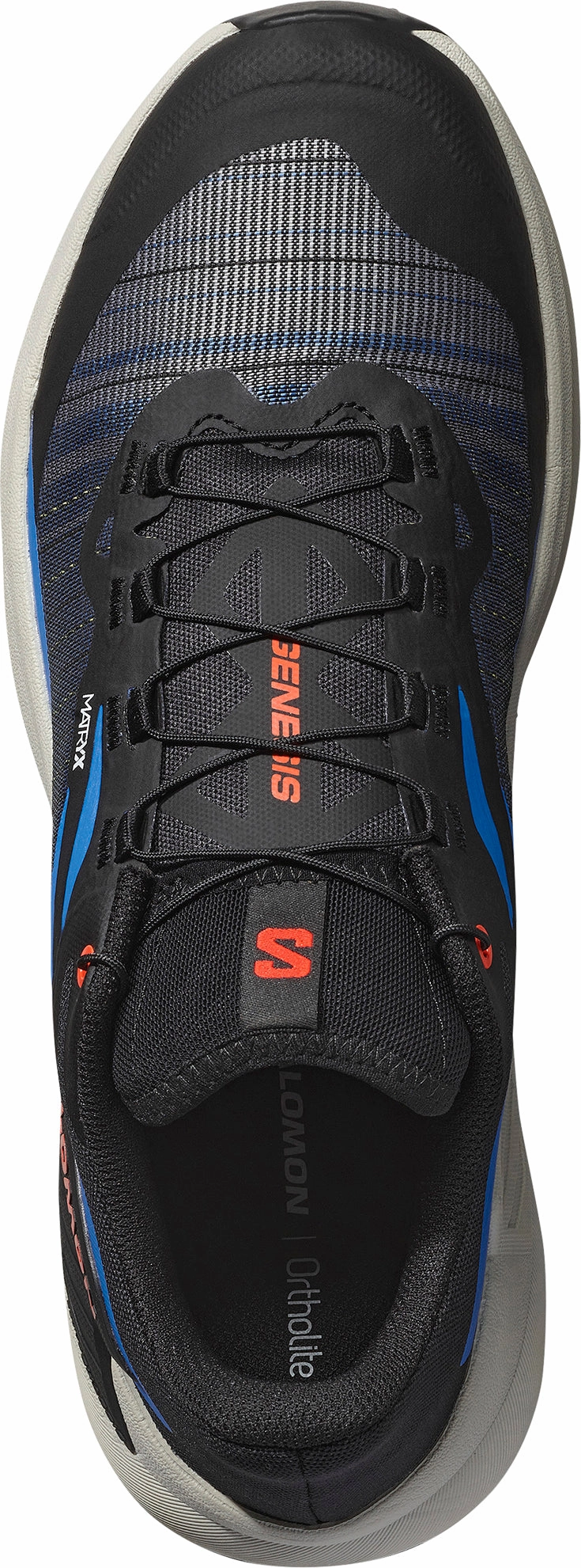 Salomon Genesis Mens Trail Running Shoes - Black Advanced Grip Runners