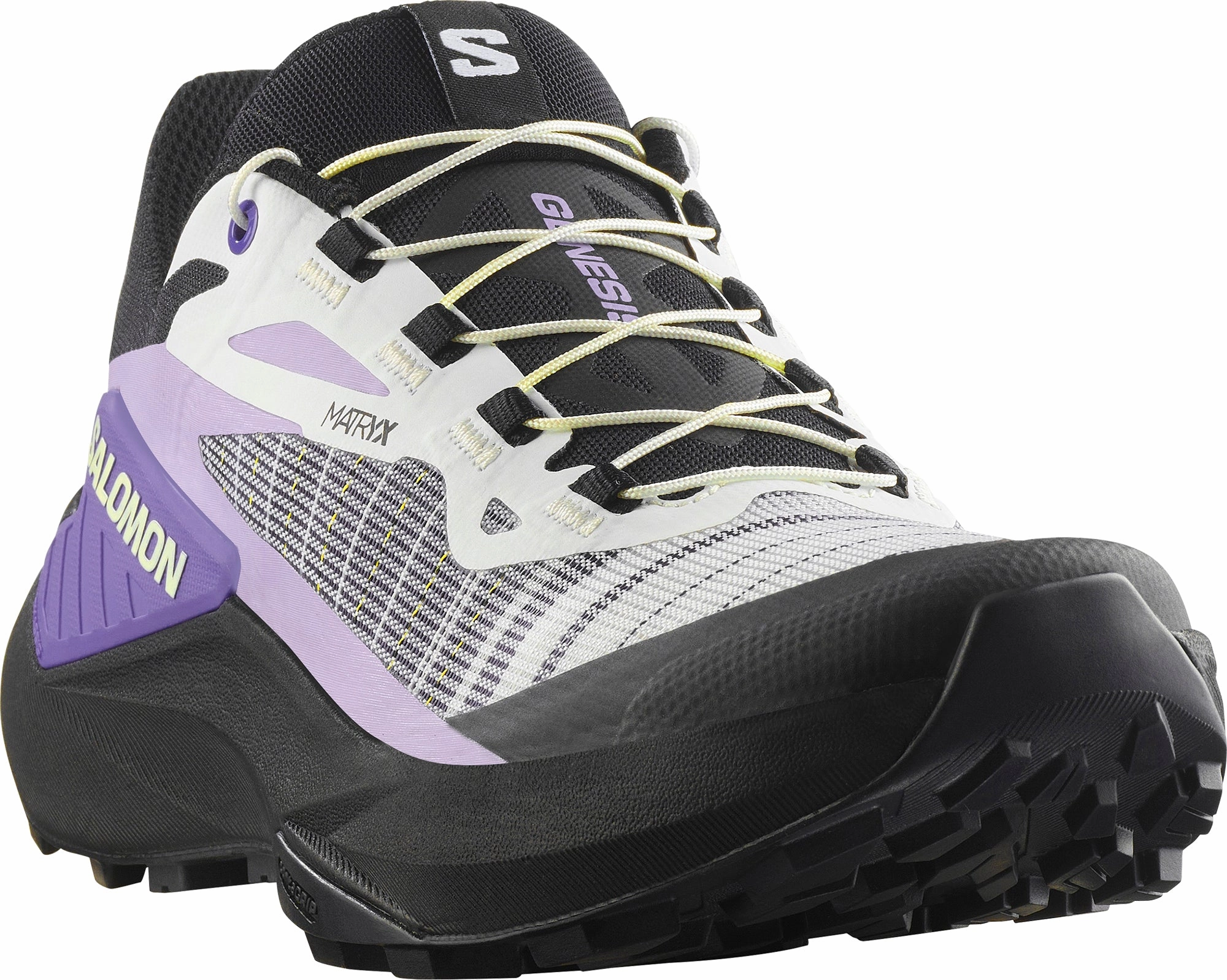 Salomon Genesis Womens Trail Running Shoes - Black Advanced Grip Runners