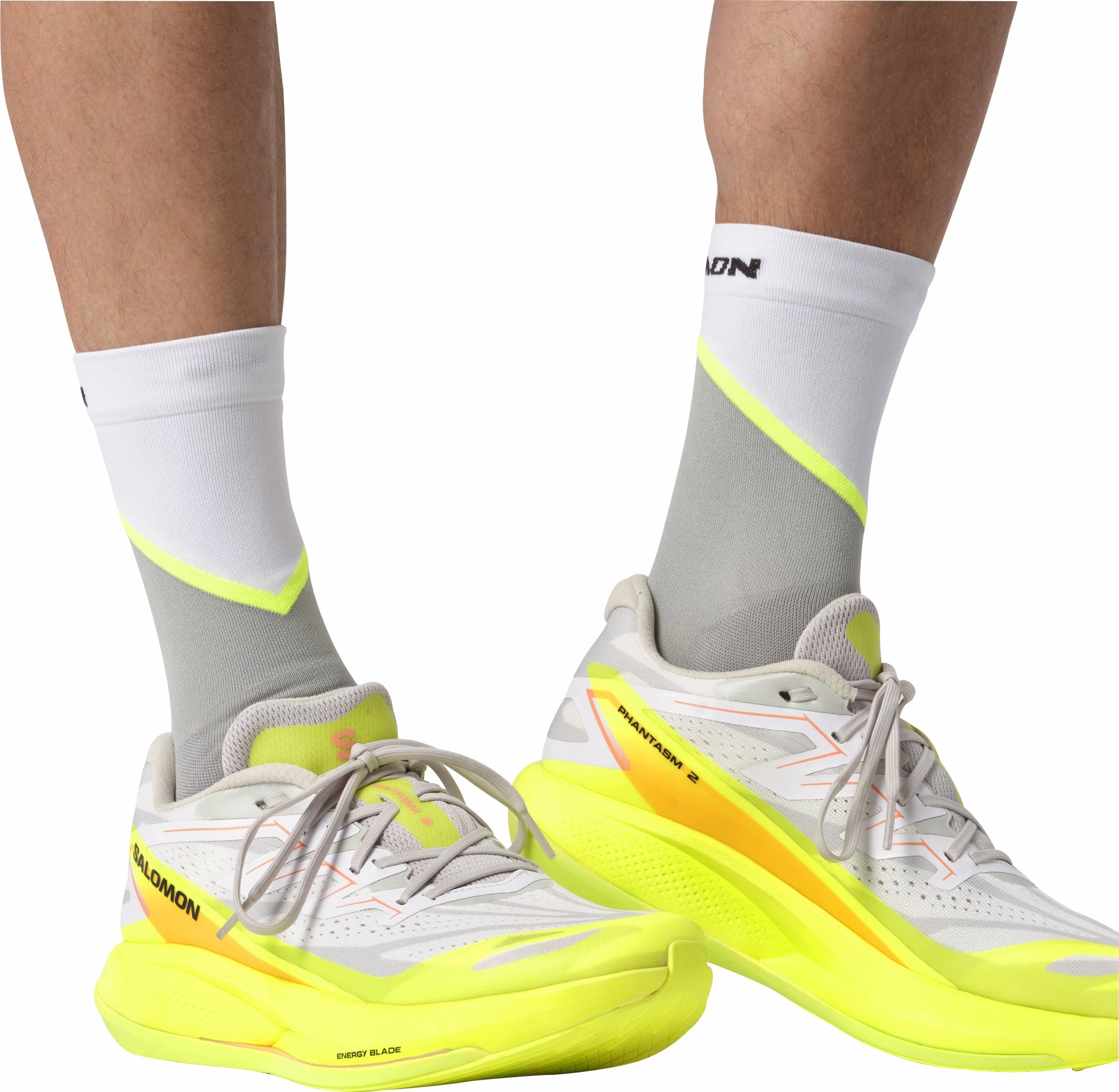 Salomon Phantasm 2 Mens Running Shoes - White Advanced Grip Runners
