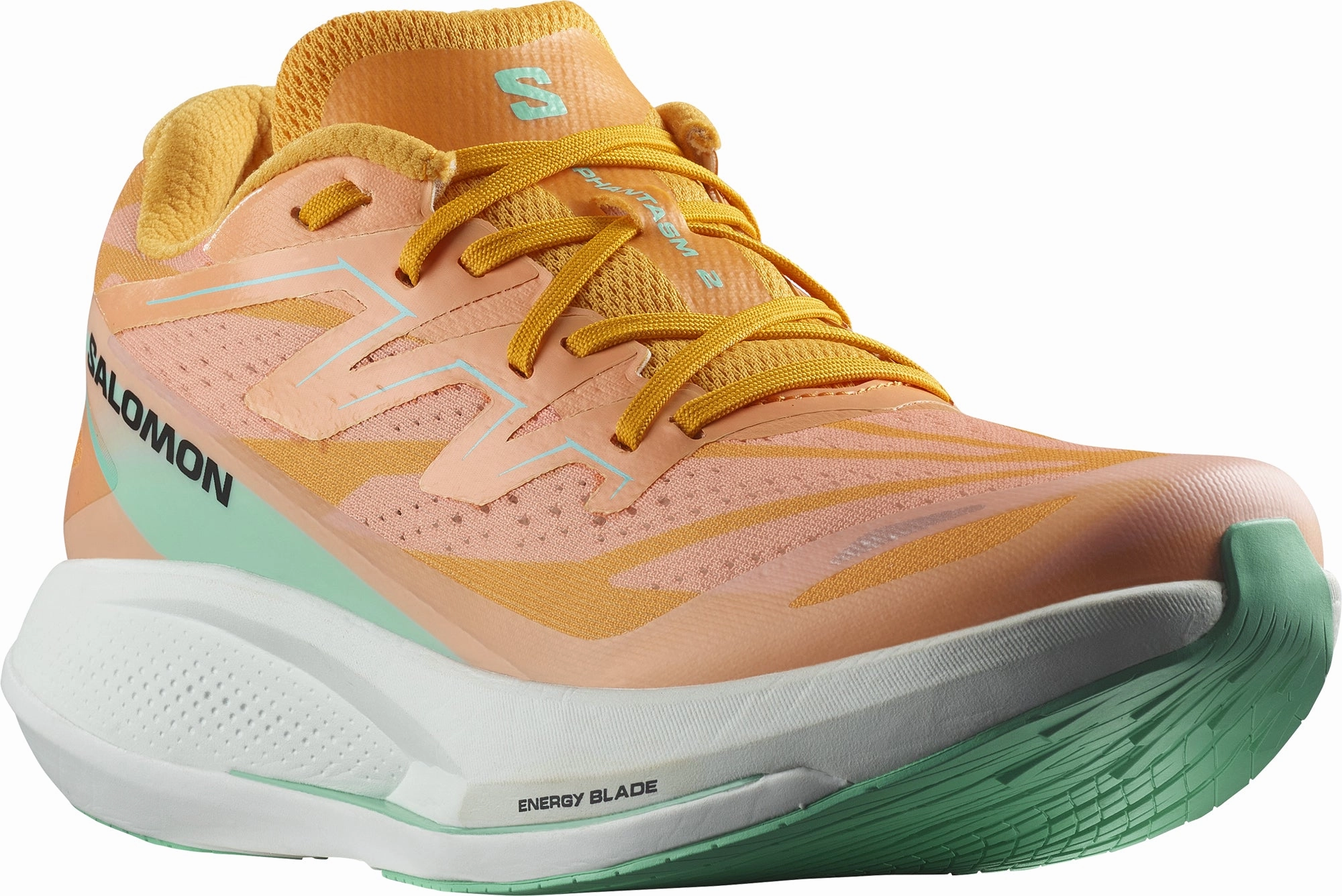 Salomon Phantasm 2 Womens Running Shoes - Orange Advanced Grip Runners