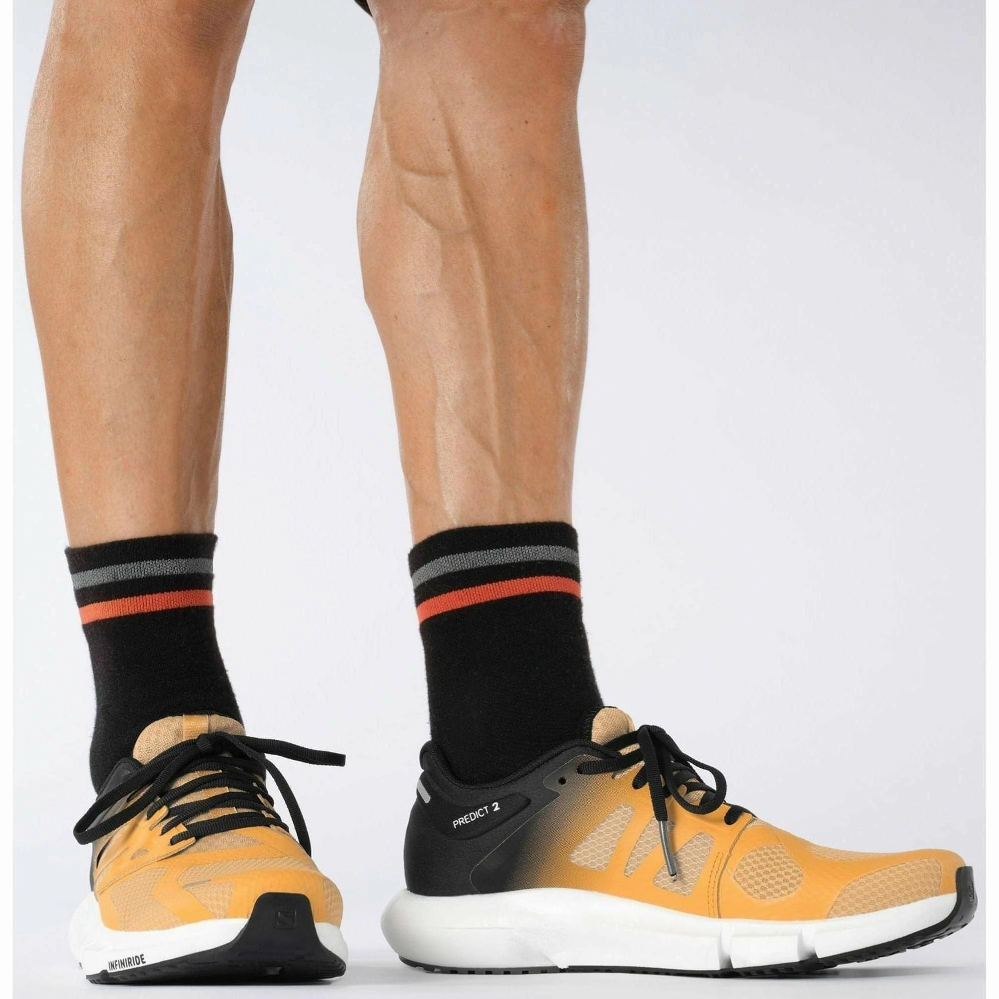 Salomon Predict 2 Mens Running Shoes - Orange Advanced Grip Runners