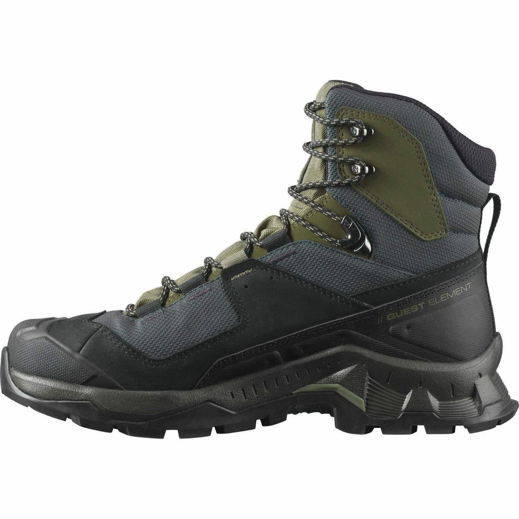 Salomon Quest Element GORE-TEX Mens Walking Boots - Black Outdoor Trek Sneakers