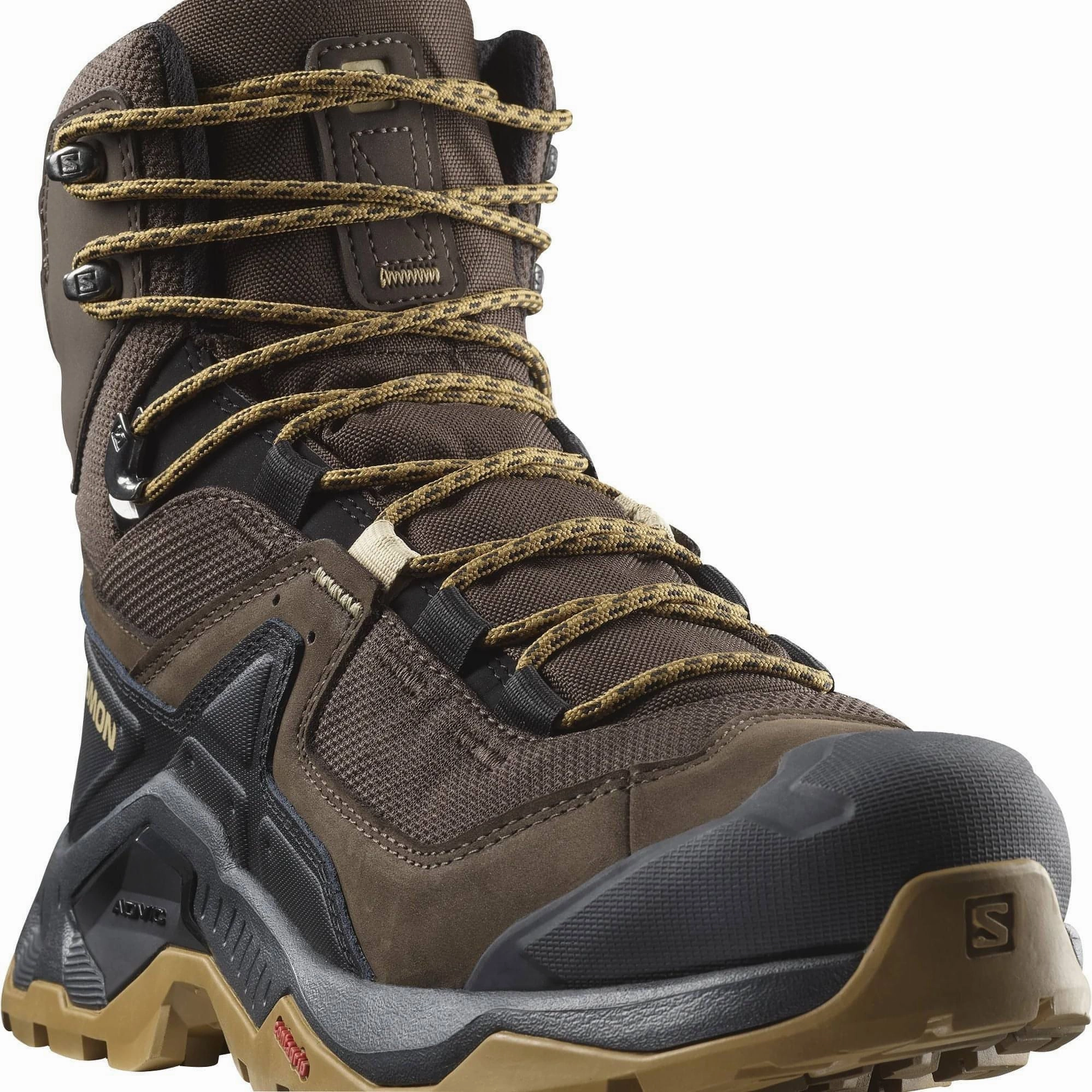 Salomon Quest Element GORE-TEX Mens Walking Boots - Brown Outdoor Trek Sneakers
