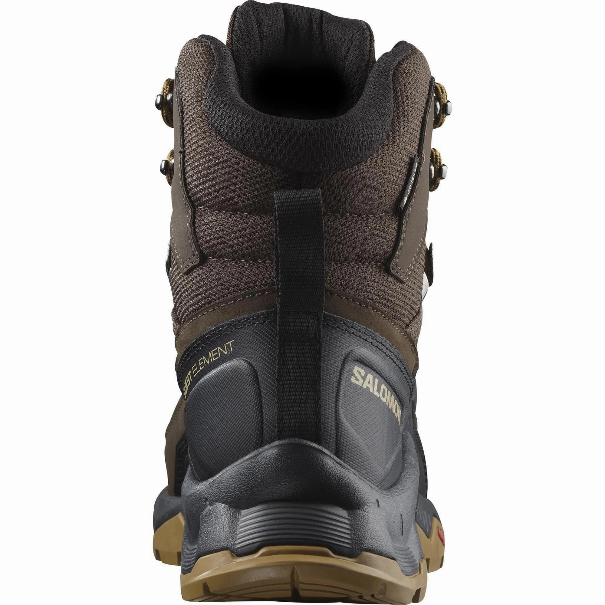 Salomon Quest Element GORE-TEX Mens Walking Boots - Brown Outdoor Trek Sneakers