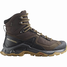 Salomon Quest Element GORE-TEX Mens Walking Boots - Brown Salomon shoe styles