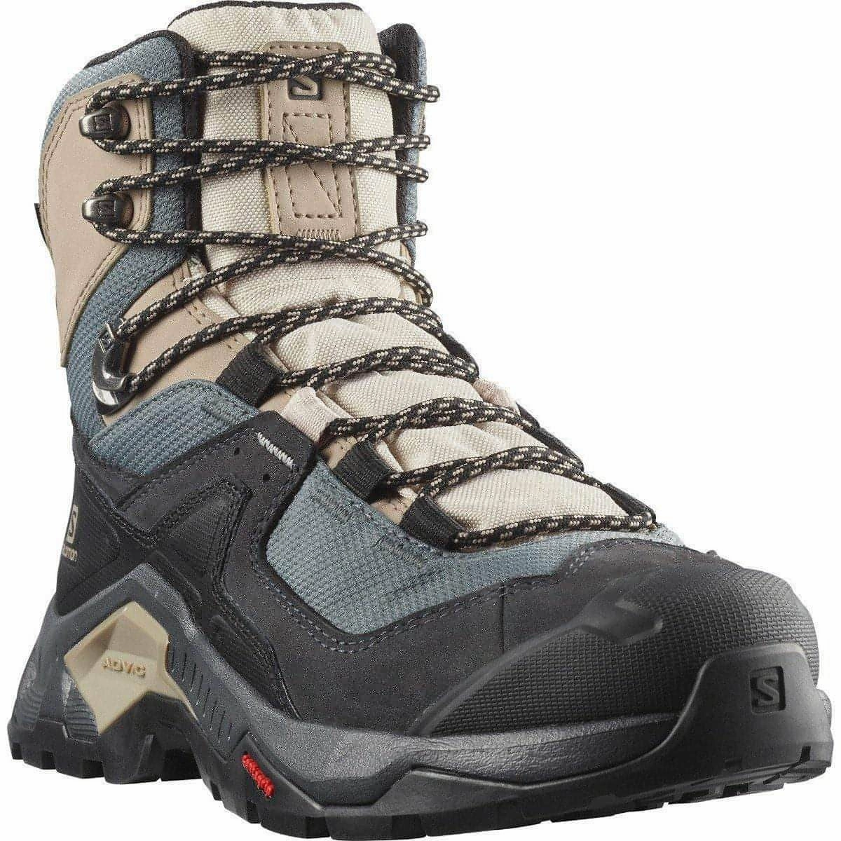 Salomon Quest Element GORE-TEX Womens Walking Boots - Grey Outdoor Trek Sneakers