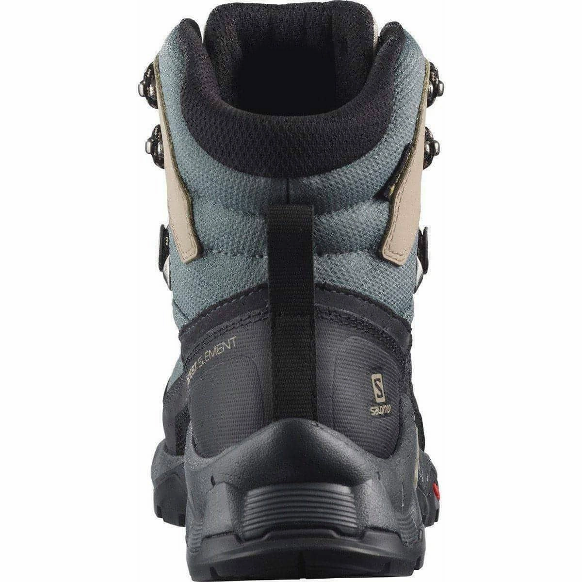 Salomon Quest Element GORE-TEX Womens Walking Boots - Grey Outdoor Trek Sneakers