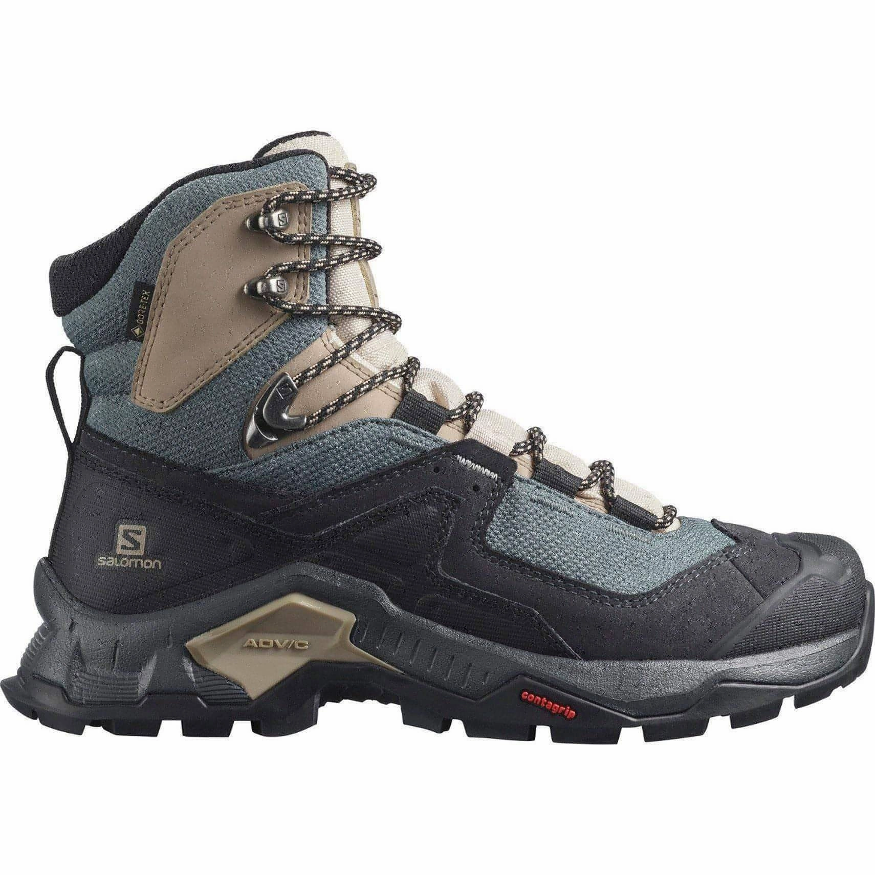 Salomon Quest Element GORE-TEX Womens Walking Boots - Grey Salomon shoe styles