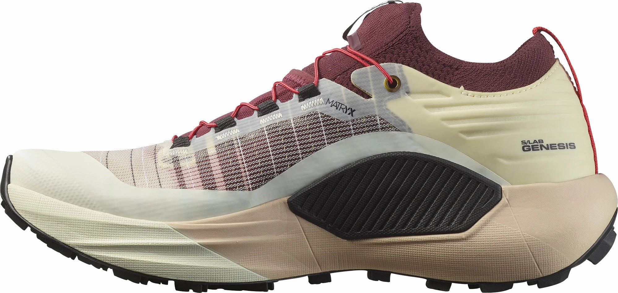 Salomon S/Lab Genesis Trail Running Shoes - Cream Outdoor Trek Sneakers