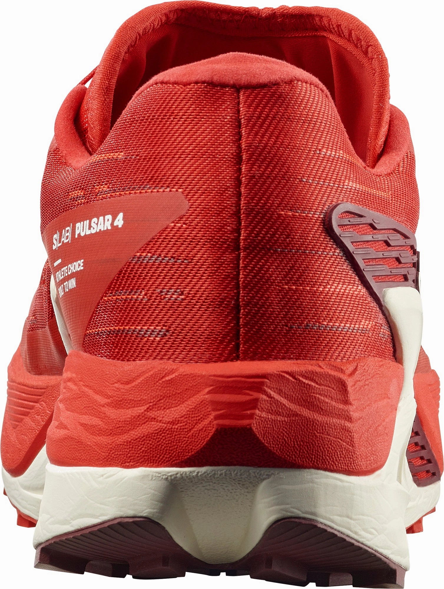 Salomon S/Lab Pulsar 4 Mens Trail Running Shoes - Red Outdoor Trek Sneakers