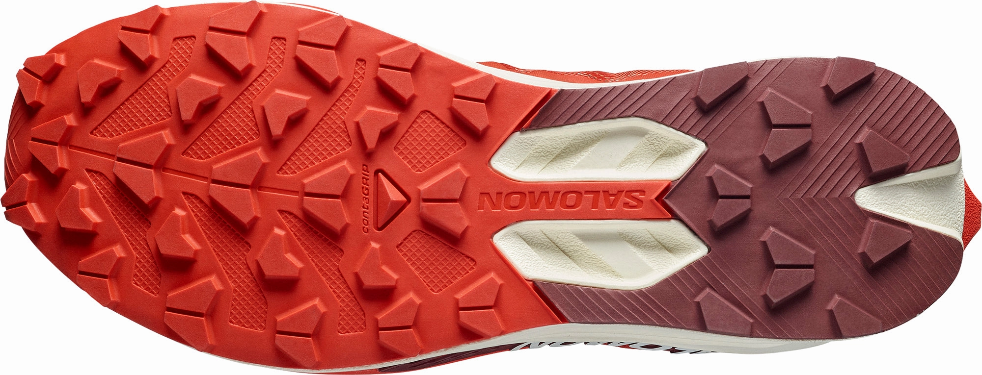 Salomon S/Lab Pulsar 4 Mens Trail Running Shoes - Red Outdoor Trek Sneakers