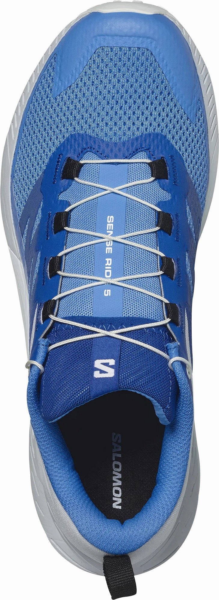 Salomon Sense Ride 5 Mens Trail Running Shoes - Blue Advanced Grip Runners