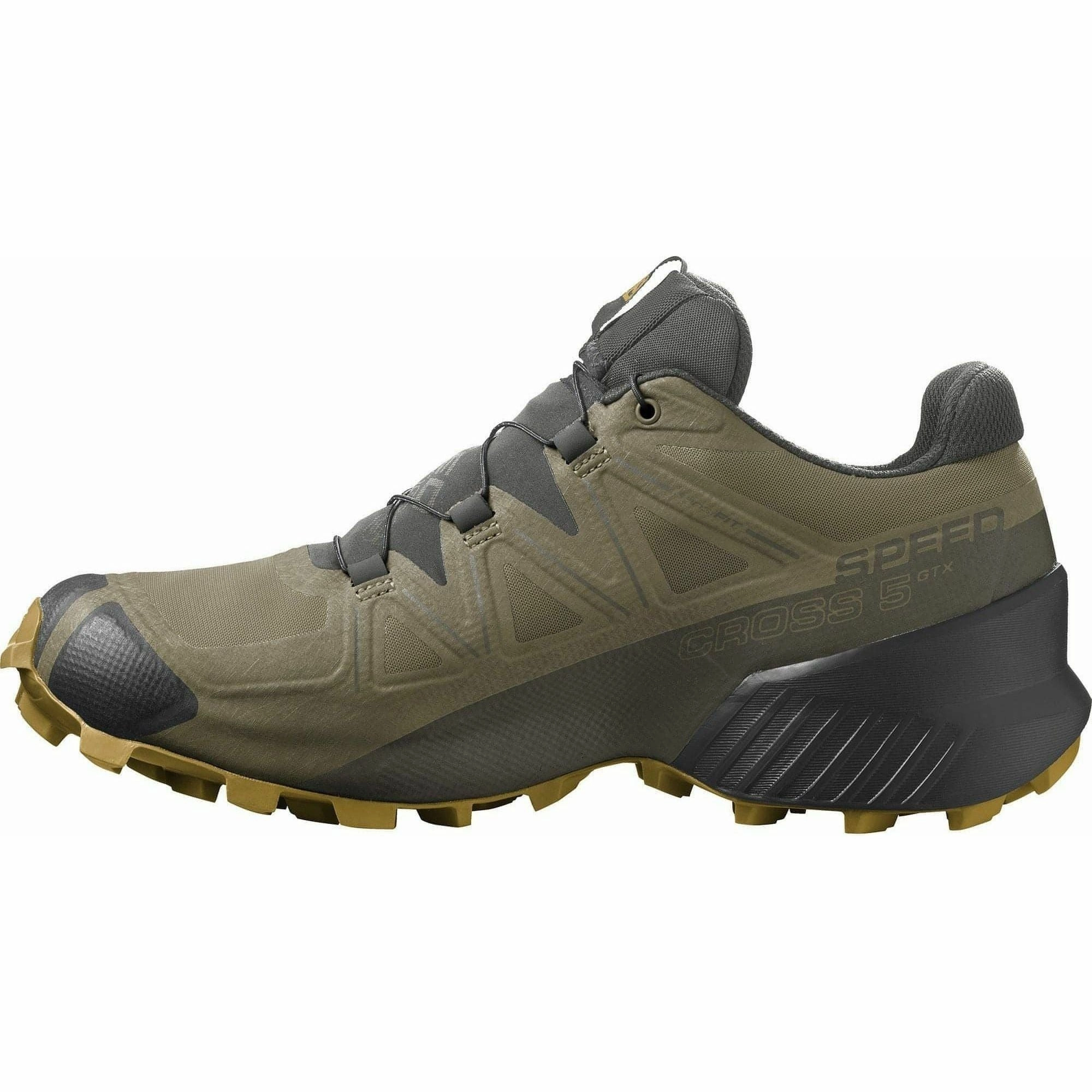 Salomon Speedcross 5 GORE-TEX Mens Trail Running Shoes - Green Advanced Grip Runners