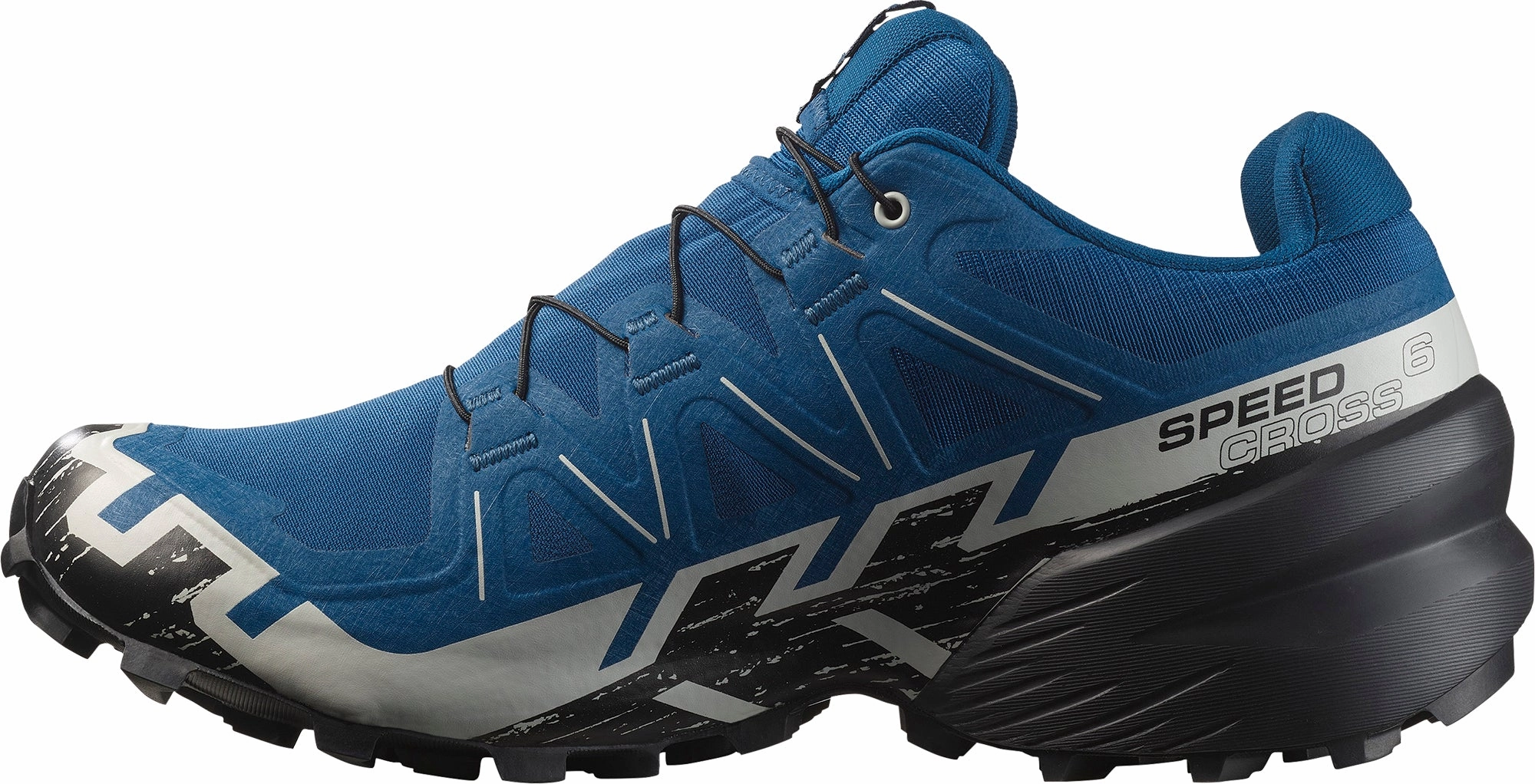Salomon Speedcross 6 GORE-TEX Mens Trail Running Shoes - Blue Outdoor Trek Sneakers