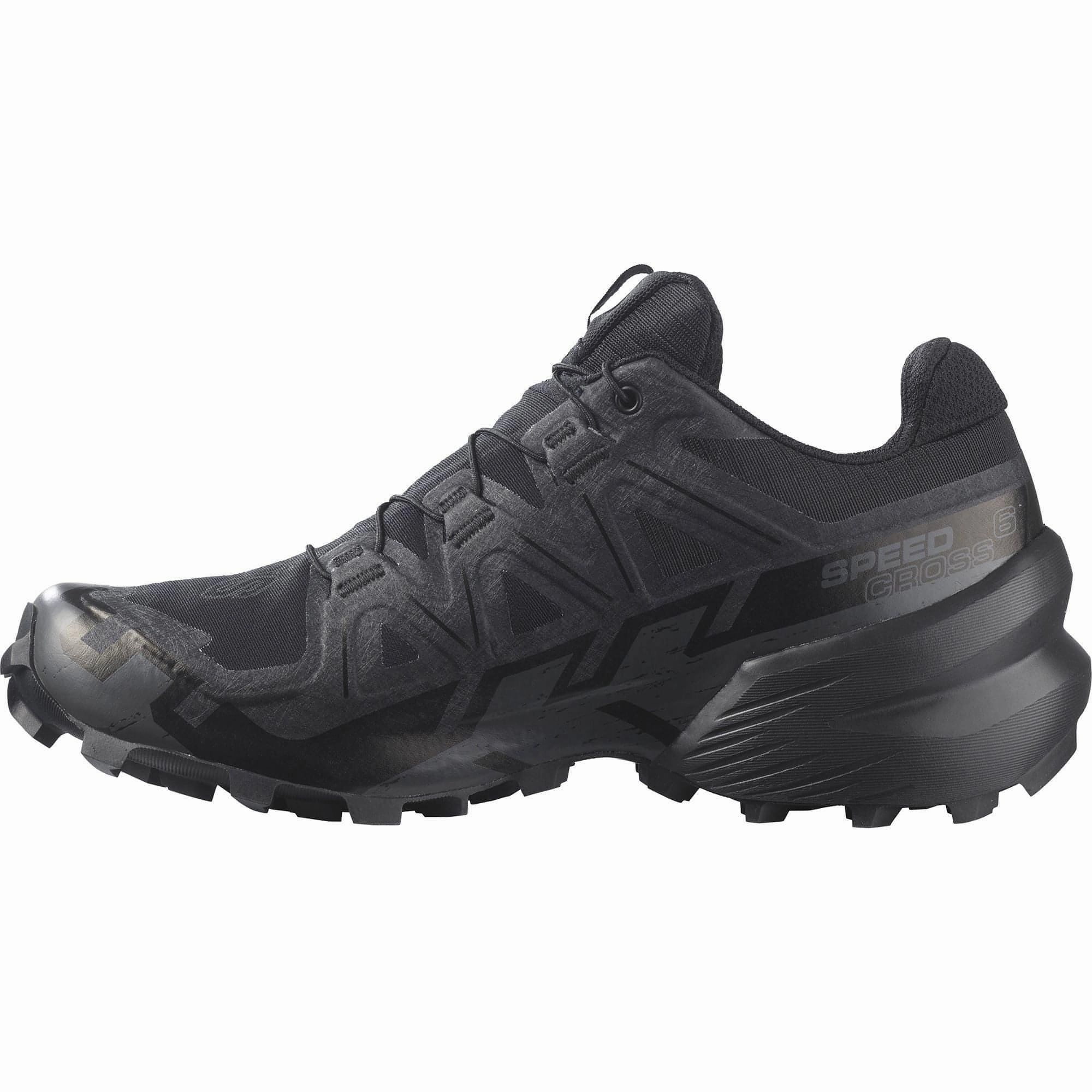 Salomon Speedcross 6 GORE-TEX Womens Trail Running Shoes - Black Outdoor Trek Sneakers