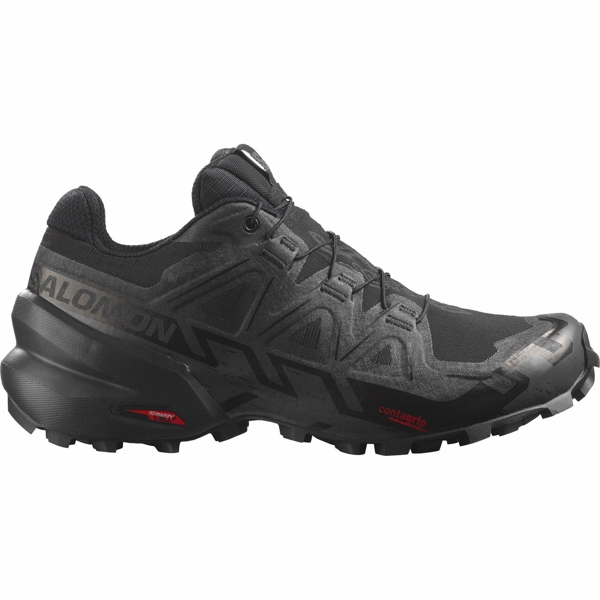 Salomon Speedcross 6 GORE-TEX Womens Trail Running Shoes - Black Salomon shoe styles