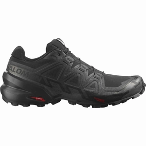 Salomon Speedcross 6 Mens Trail Running Shoes - Black Salomon shoe styles